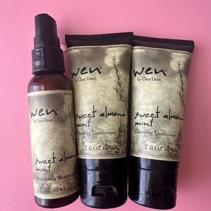Wen Sweet Almond Mint Hair Care Set